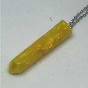 Gold crystal Necklace